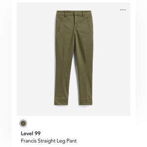 Level 99 Straight leg pant Size 31